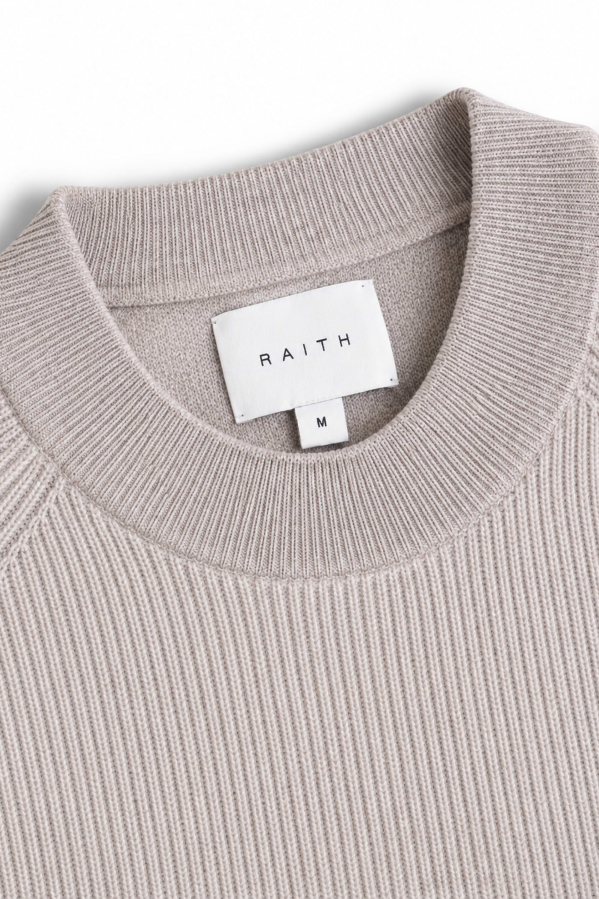 Orien Crew Neck Jumper - Oatmeal Marl