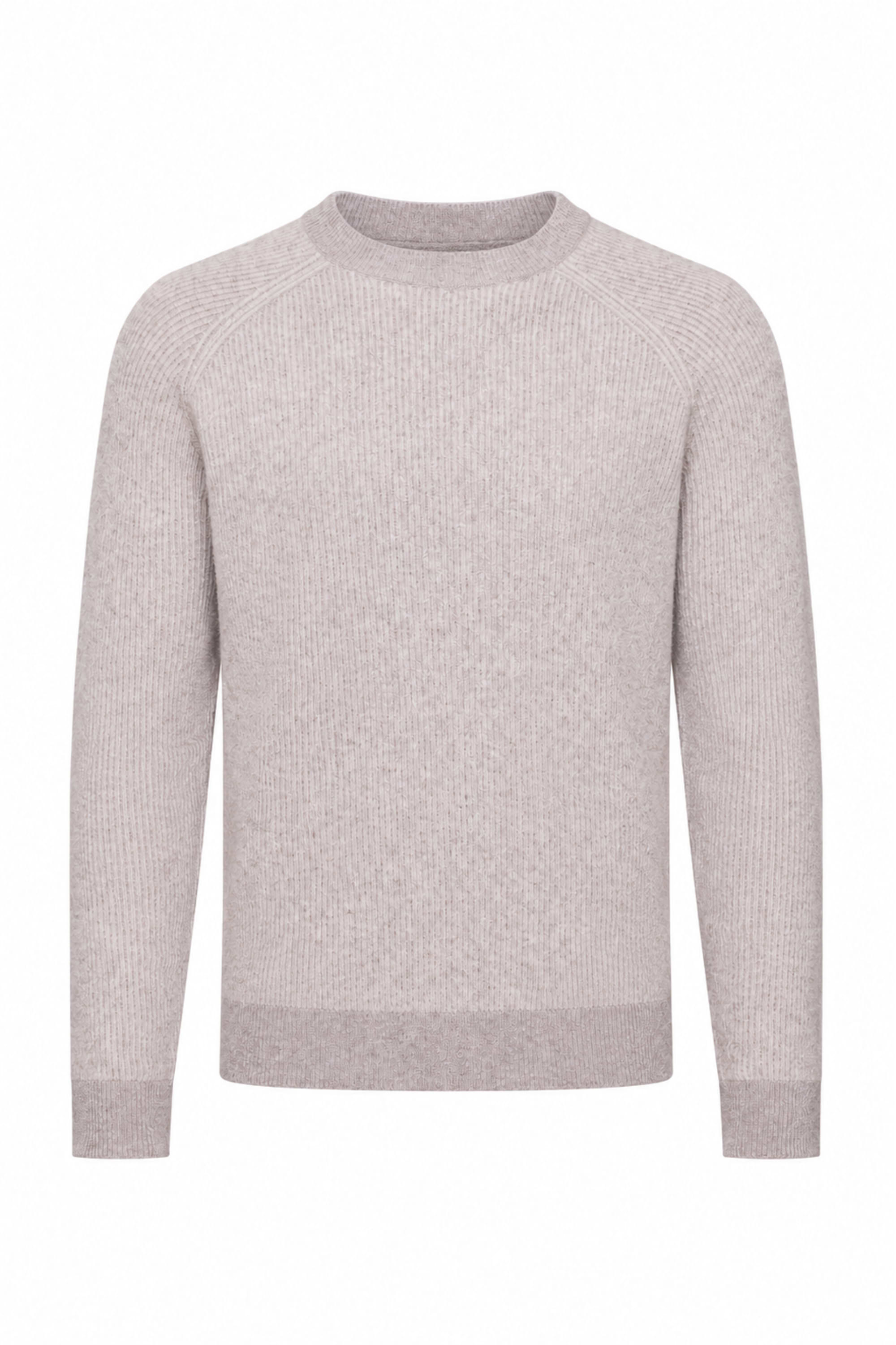 Orien Crew Neck Jumper - Oatmeal Marl