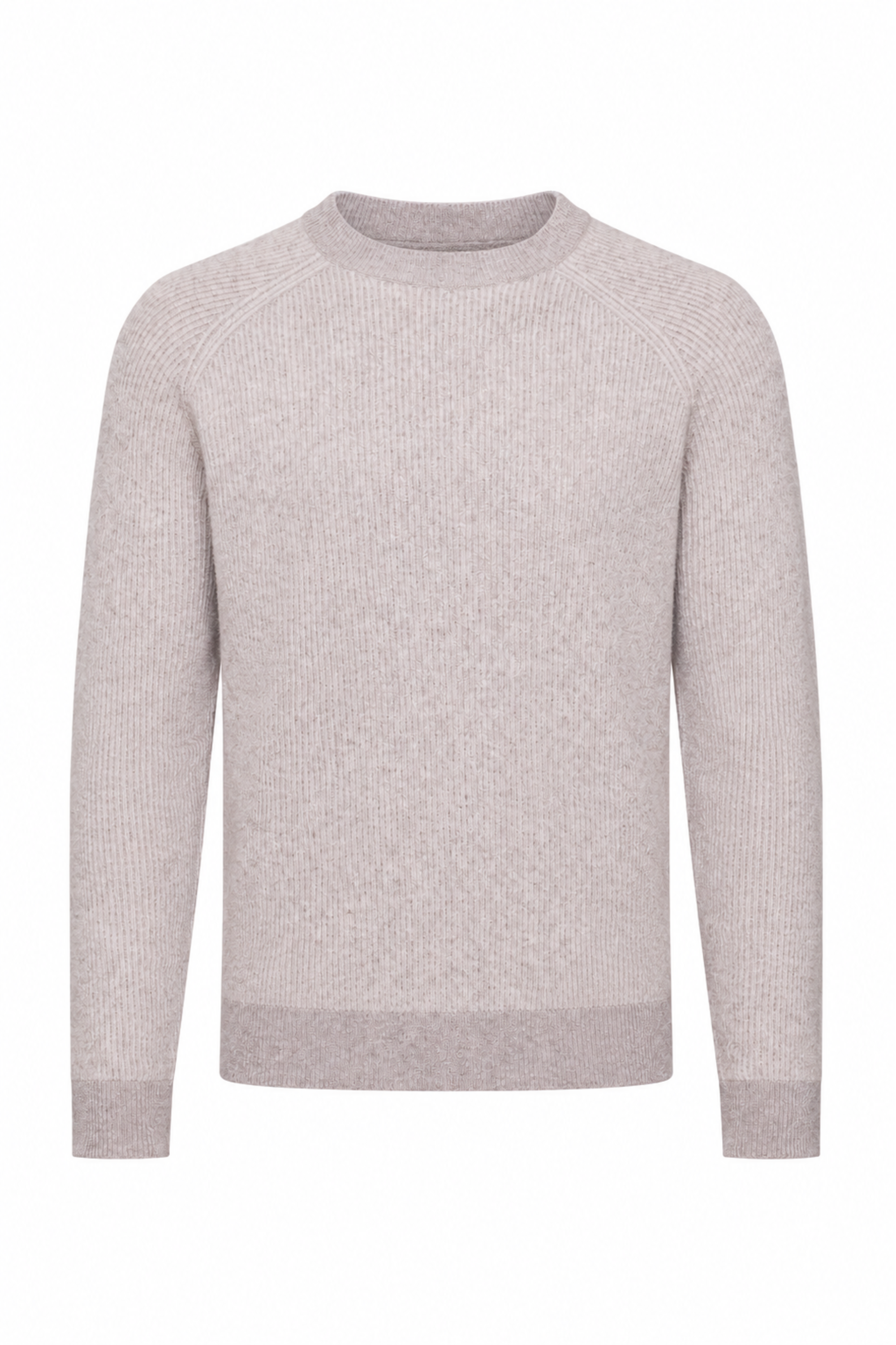 Orien Crew Neck Jumper - Oatmeal Marl