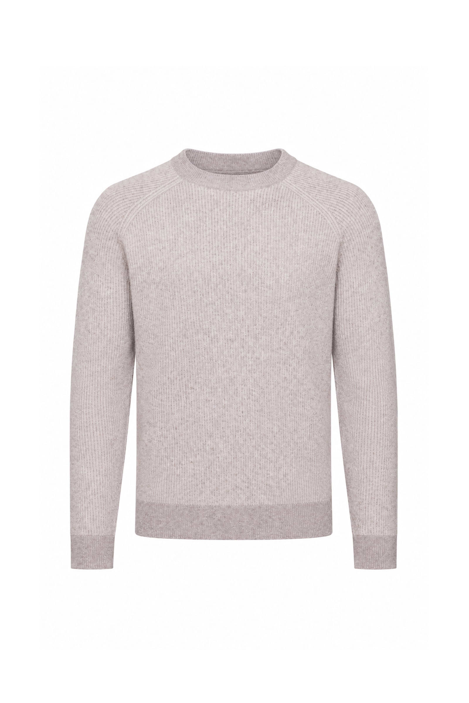 Orien Crew Neck Jumper - Oatmeal Marl