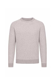 Orien Crew Neck Jumper - Oatmeal Marl