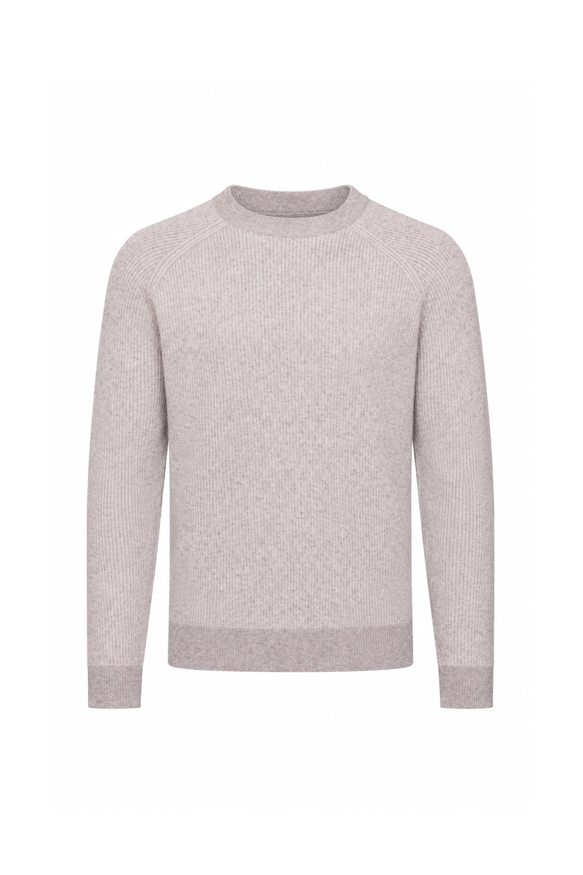 Orien Crew Neck Jumper - Oatmeal Marl