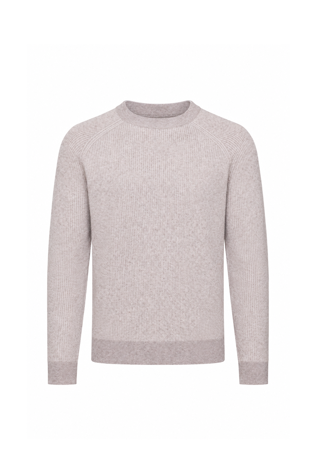 Orien Crew Neck Jumper - Oatmeal Marl