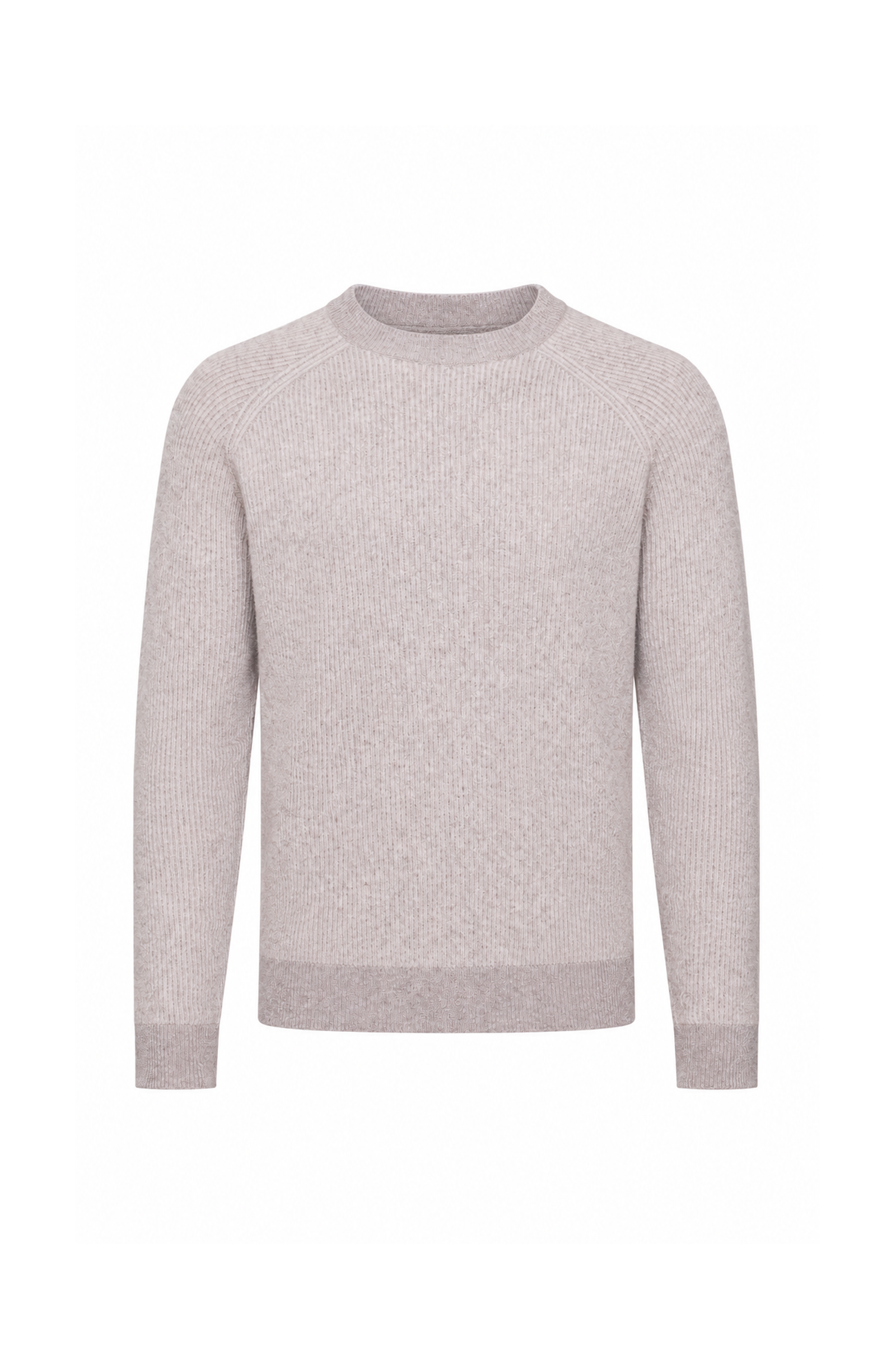 Orien Crew Neck Jumper - Oatmeal Marl