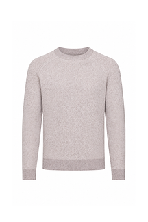 Orien Crew Neck Jumper - Oatmeal Marl