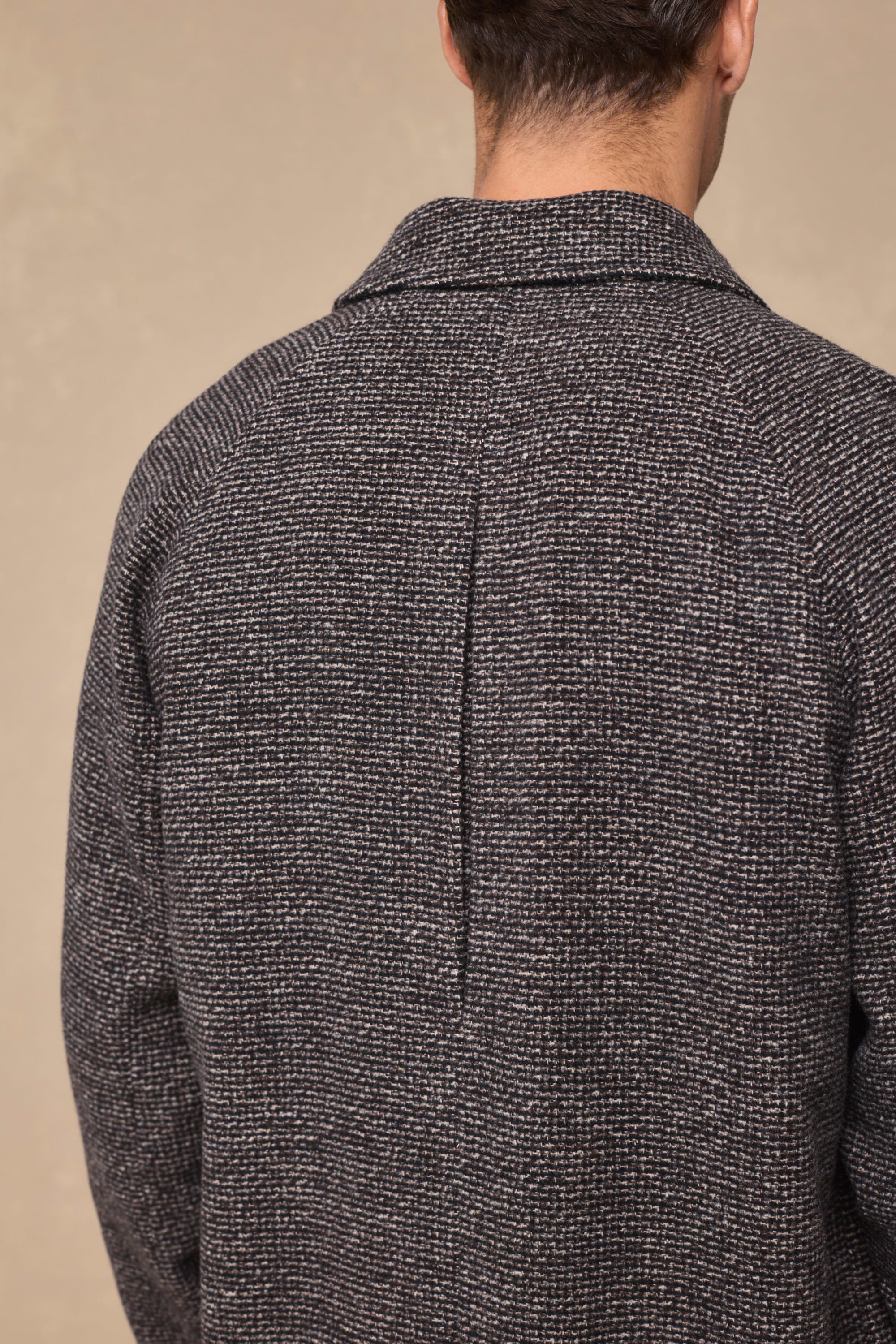 Rune Car Coat - Brown Multi