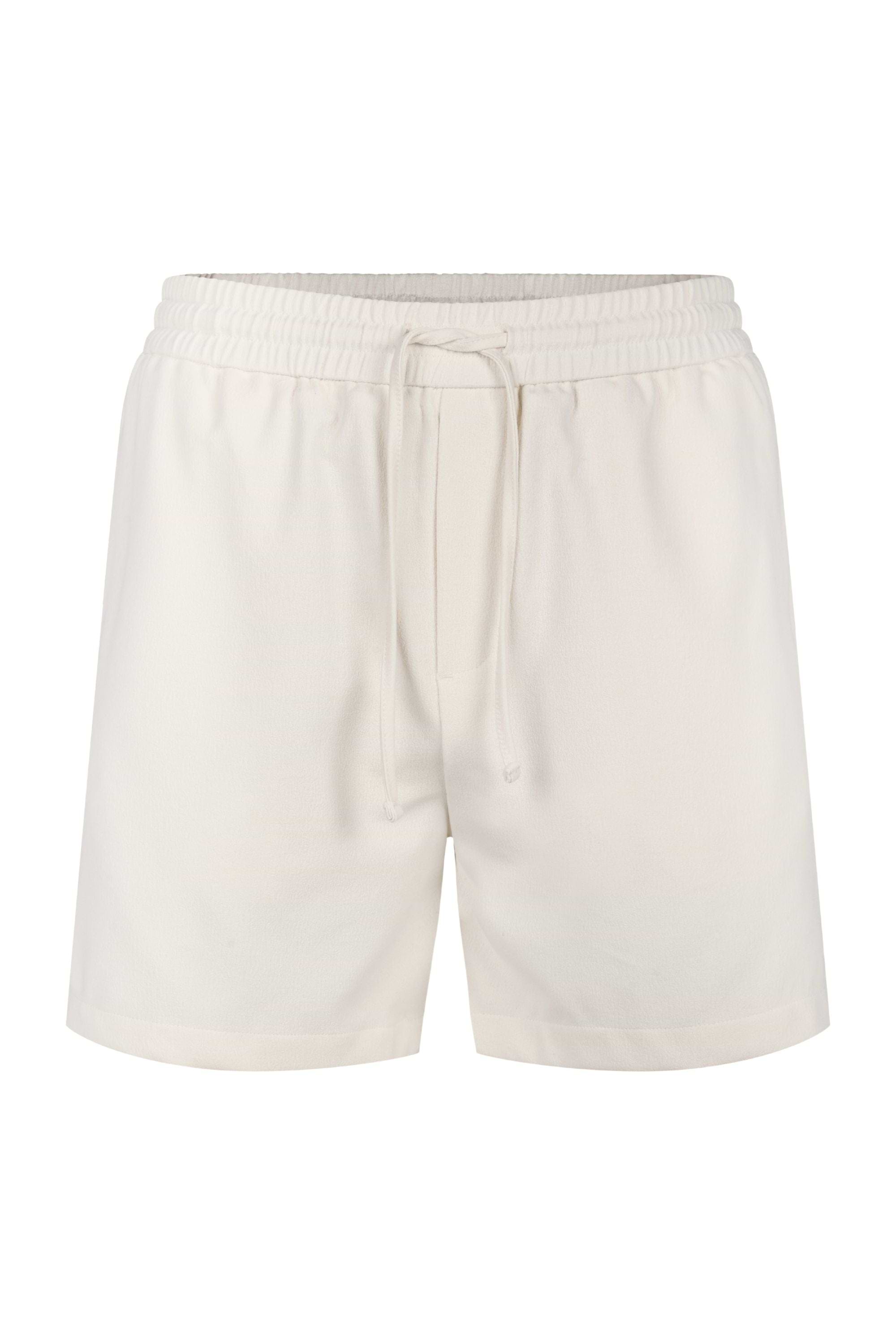 Tomas Elasticated Waist Short - Ecru