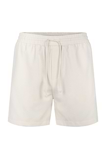 Tomas Textured Short - Ecru