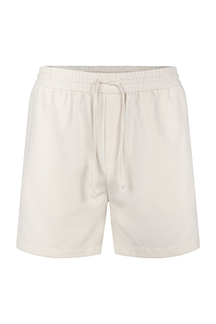 Tomas Textured Short - Ecru