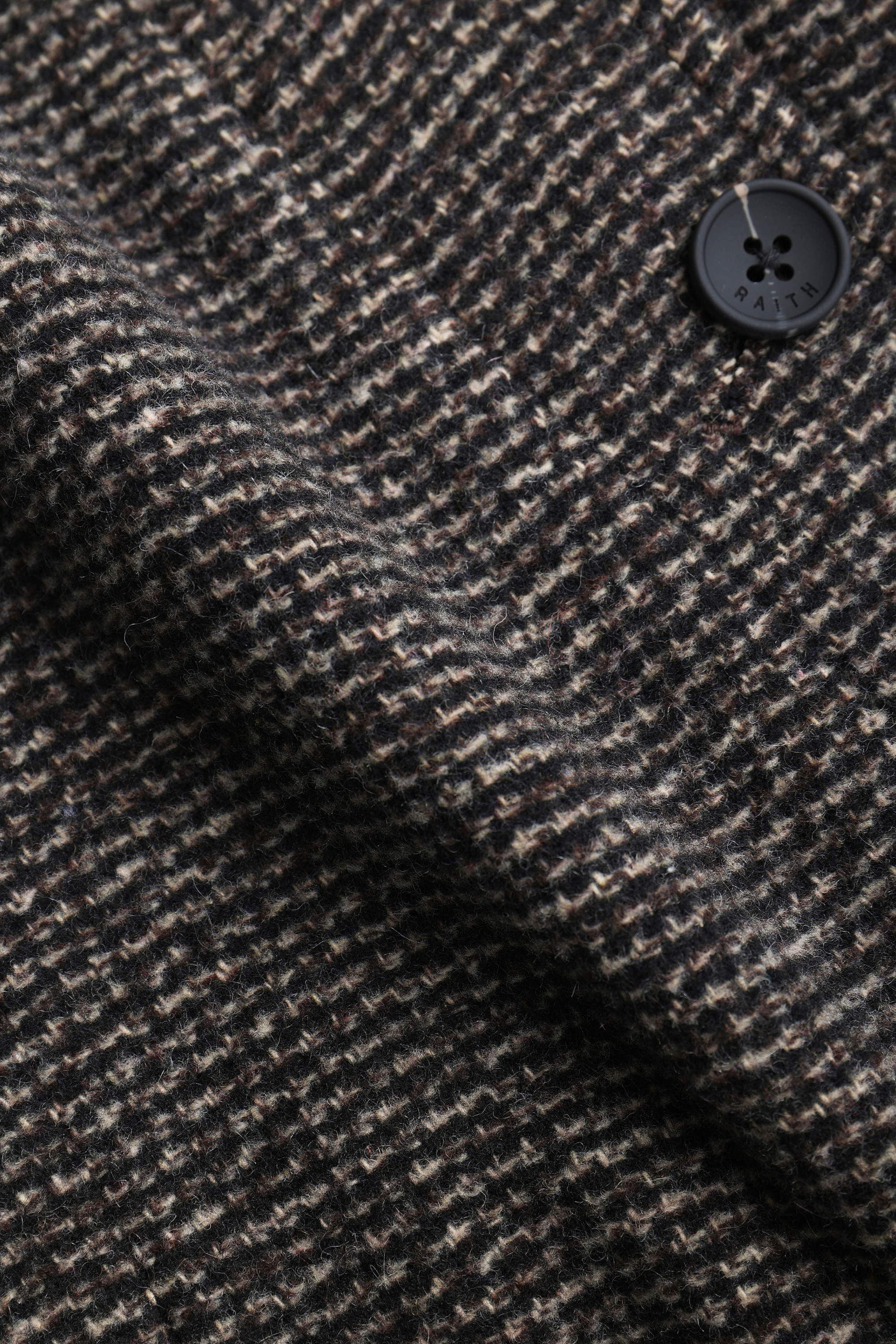Rune Car Coat - Brown Multi