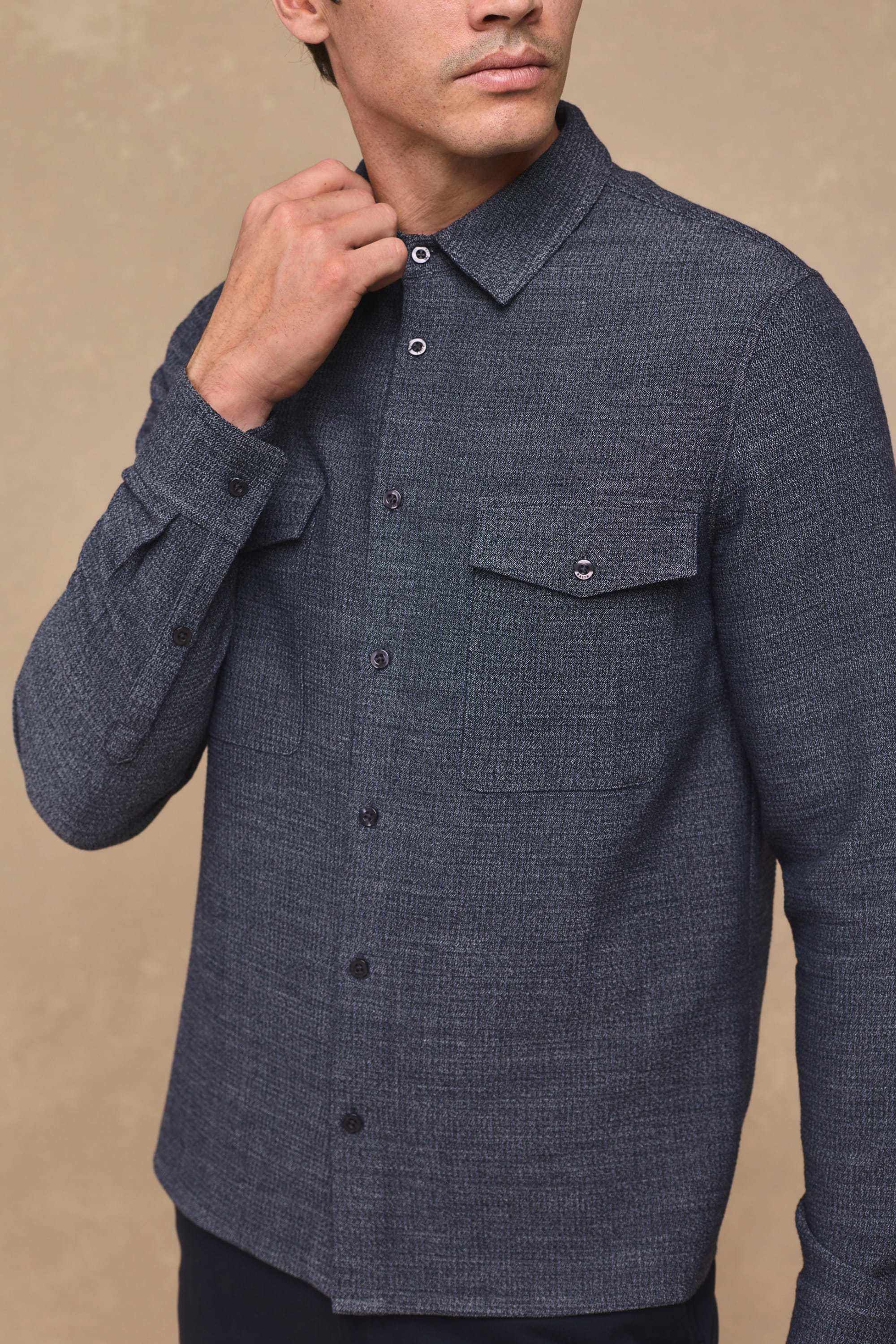 Leon Shirt - Navy