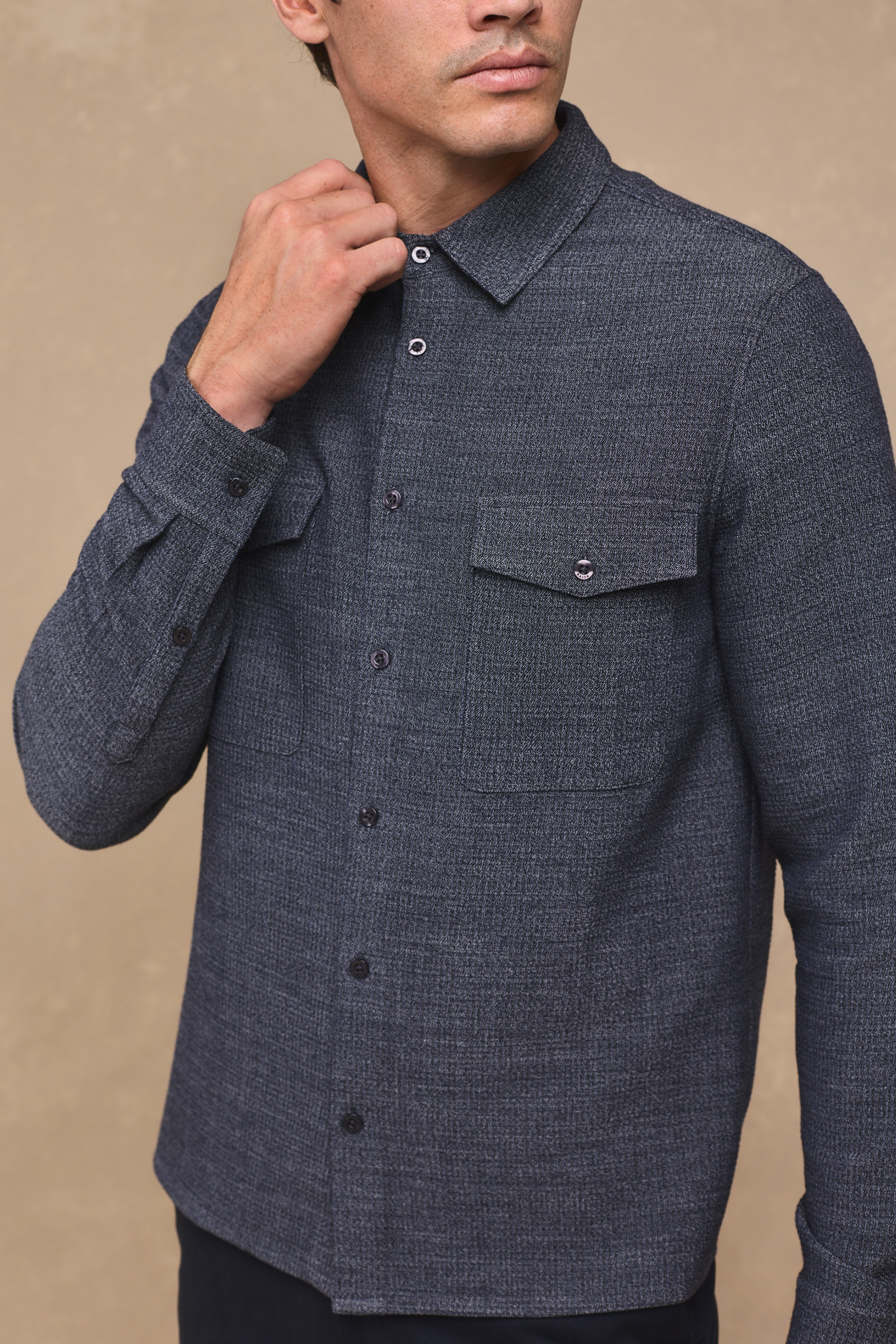 Leon Shirt - Navy