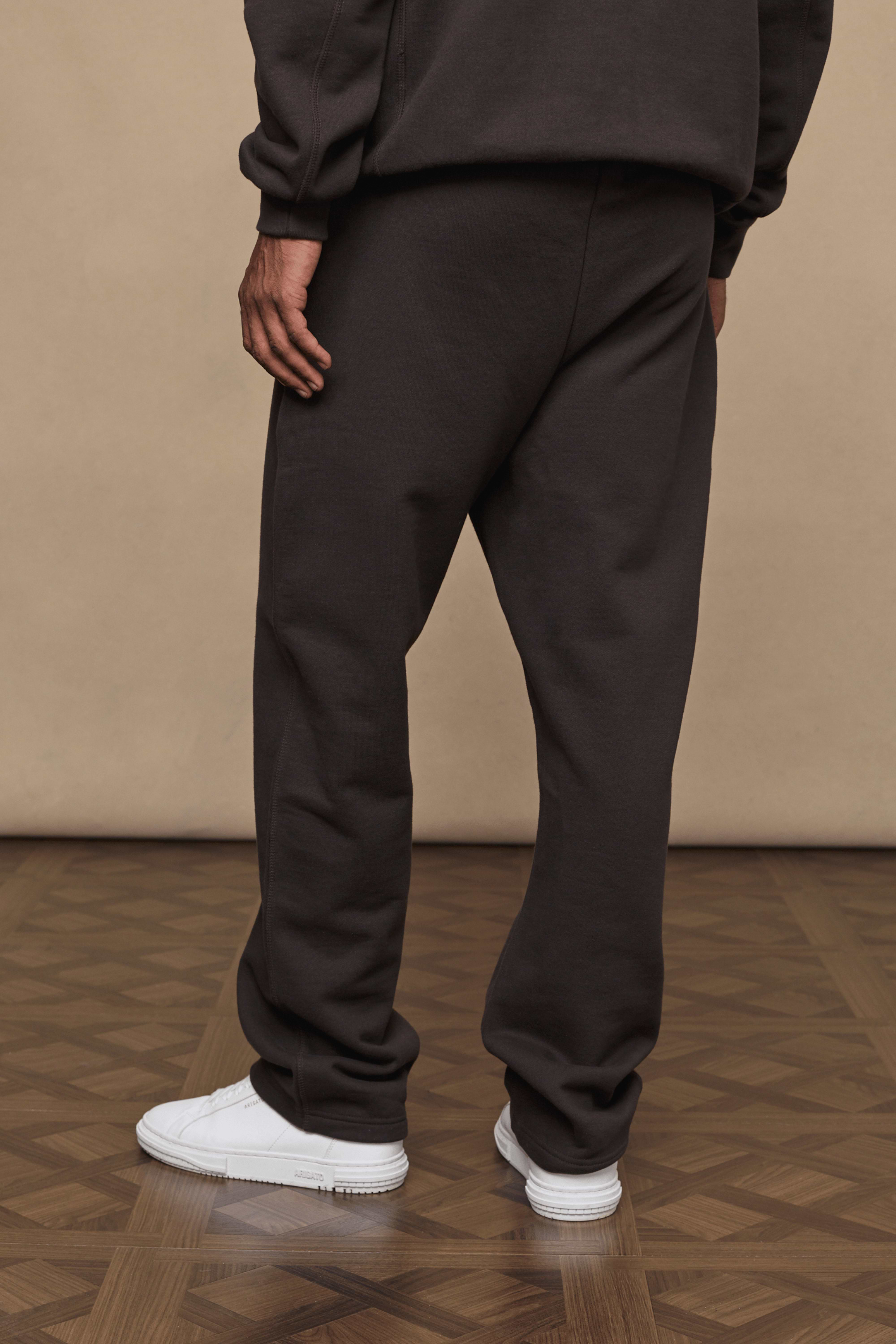 Axel Straight Leg Jogger - Dark Brown