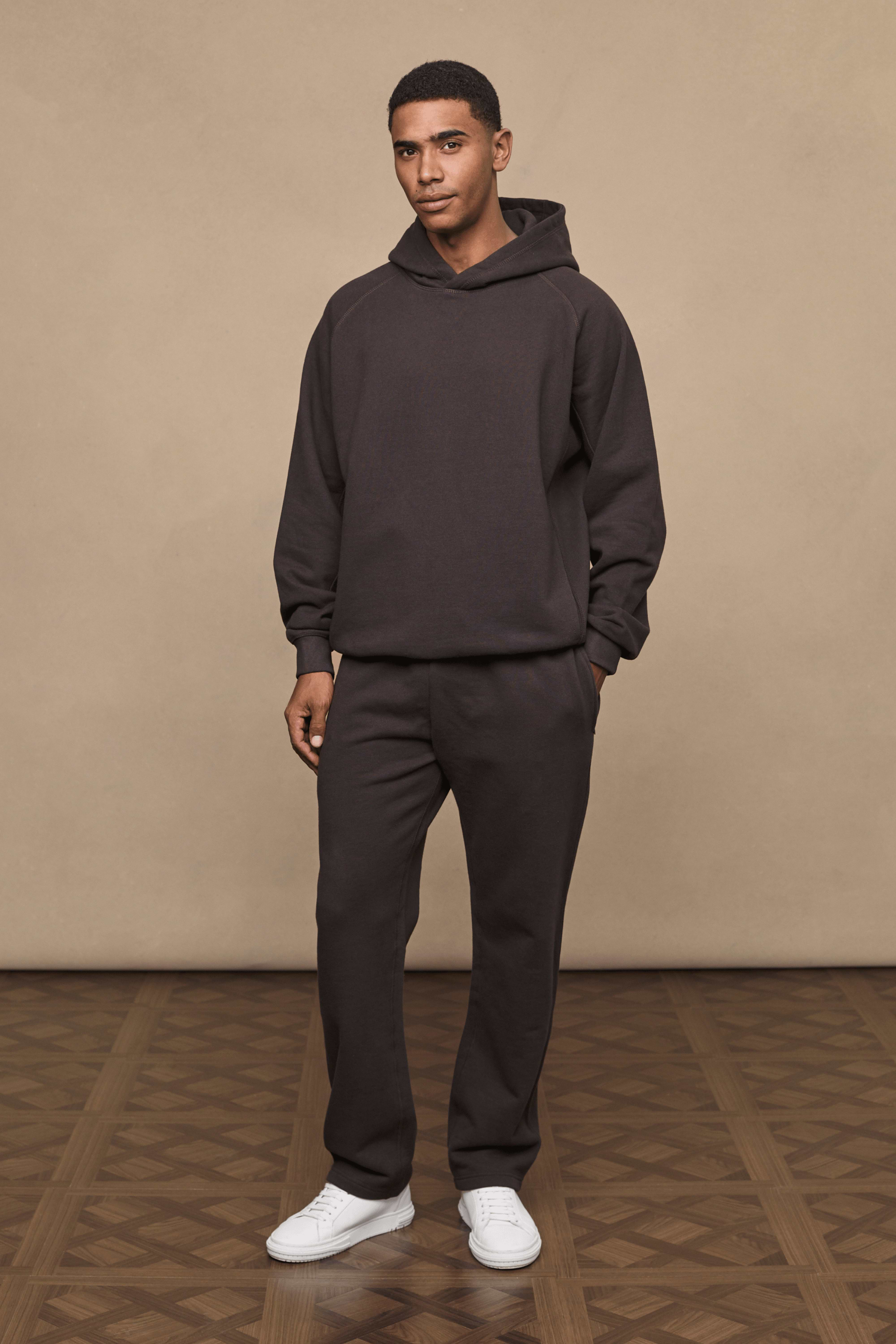 Axel Straight Leg Jogger - Dark Brown