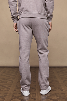 Axel Straight Leg Jogger - Brown Marl