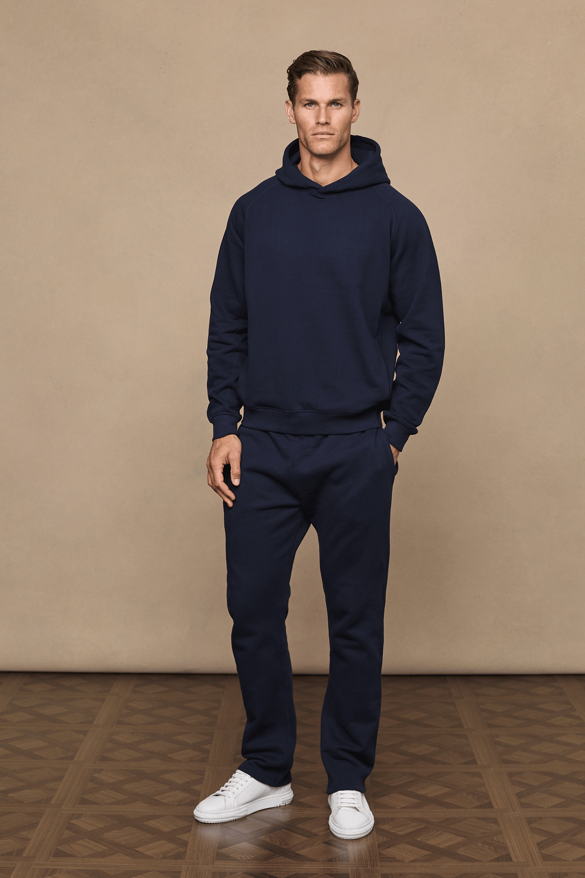 Axel Straight Leg Jogger - Dark Navy