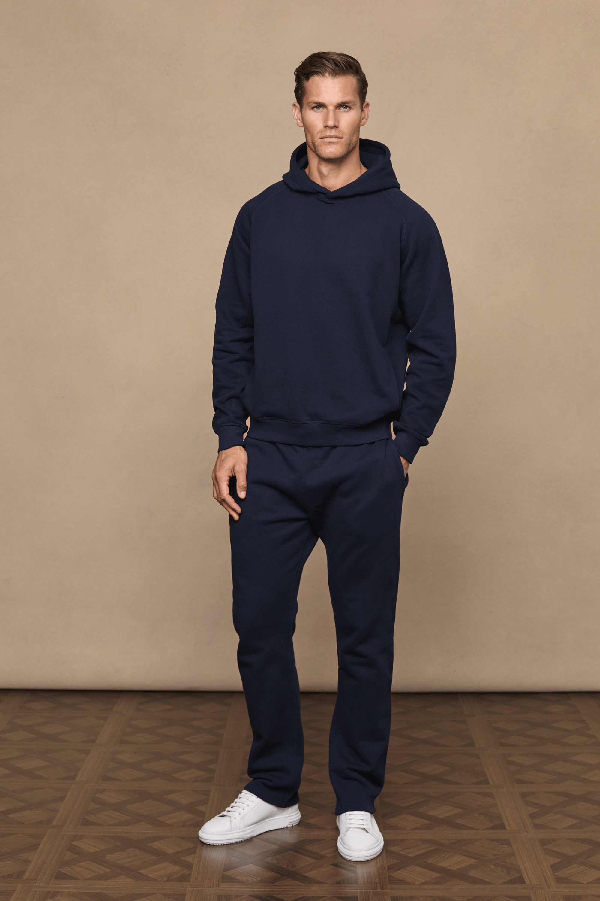Axel Straight Leg Jogger - Dark Navy