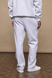 Axel Straight Leg Jogger - Stone Marl