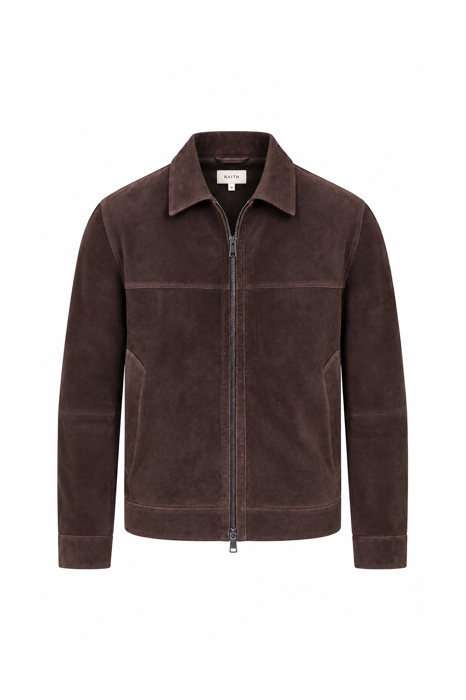 Bruno Suede Jacket - Brown