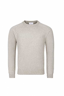 Lando Crew Neck Knit Sweater - Oatmeal