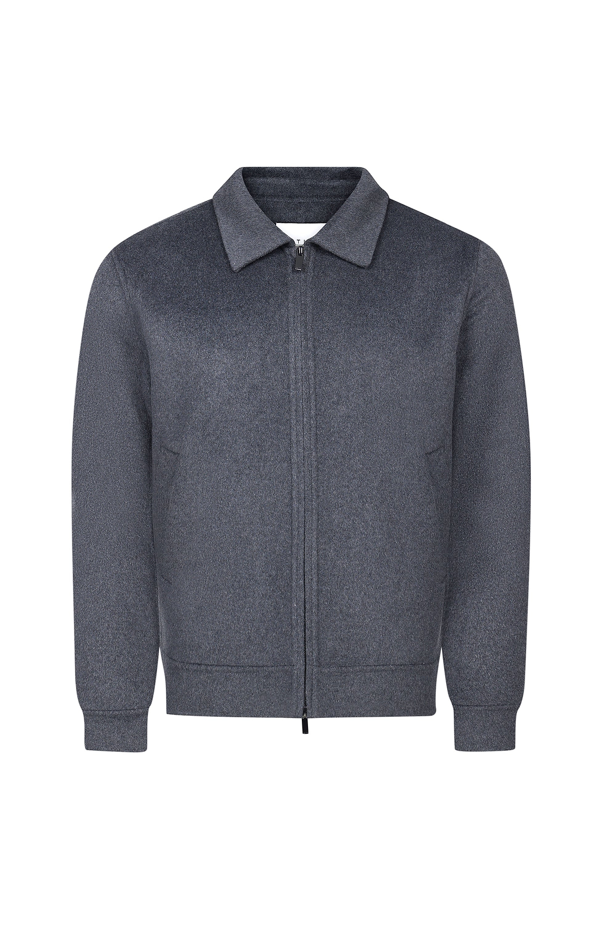 Finn Splittable Seam Zip Through Jacket - Grey Marl