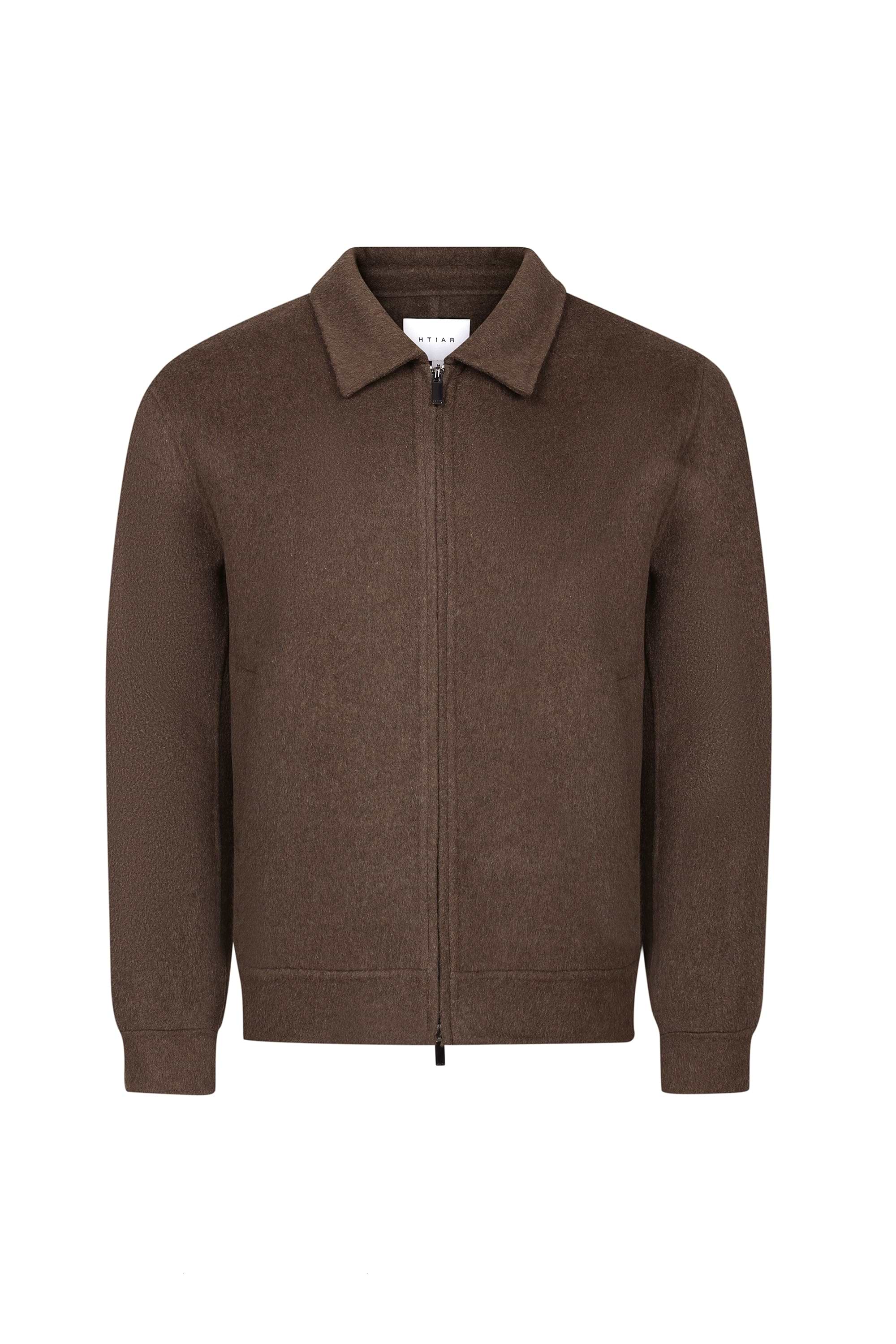 Finn Splittable Seam Zip Through Jacket - Khaki