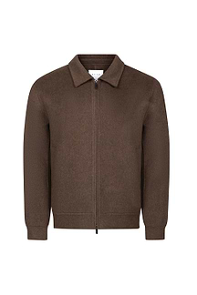 Finn Splittable Seam Zip Through Jacket - Khaki