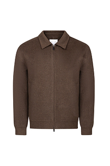 Finn Splittable Seam Zip Through Jacket - Khaki