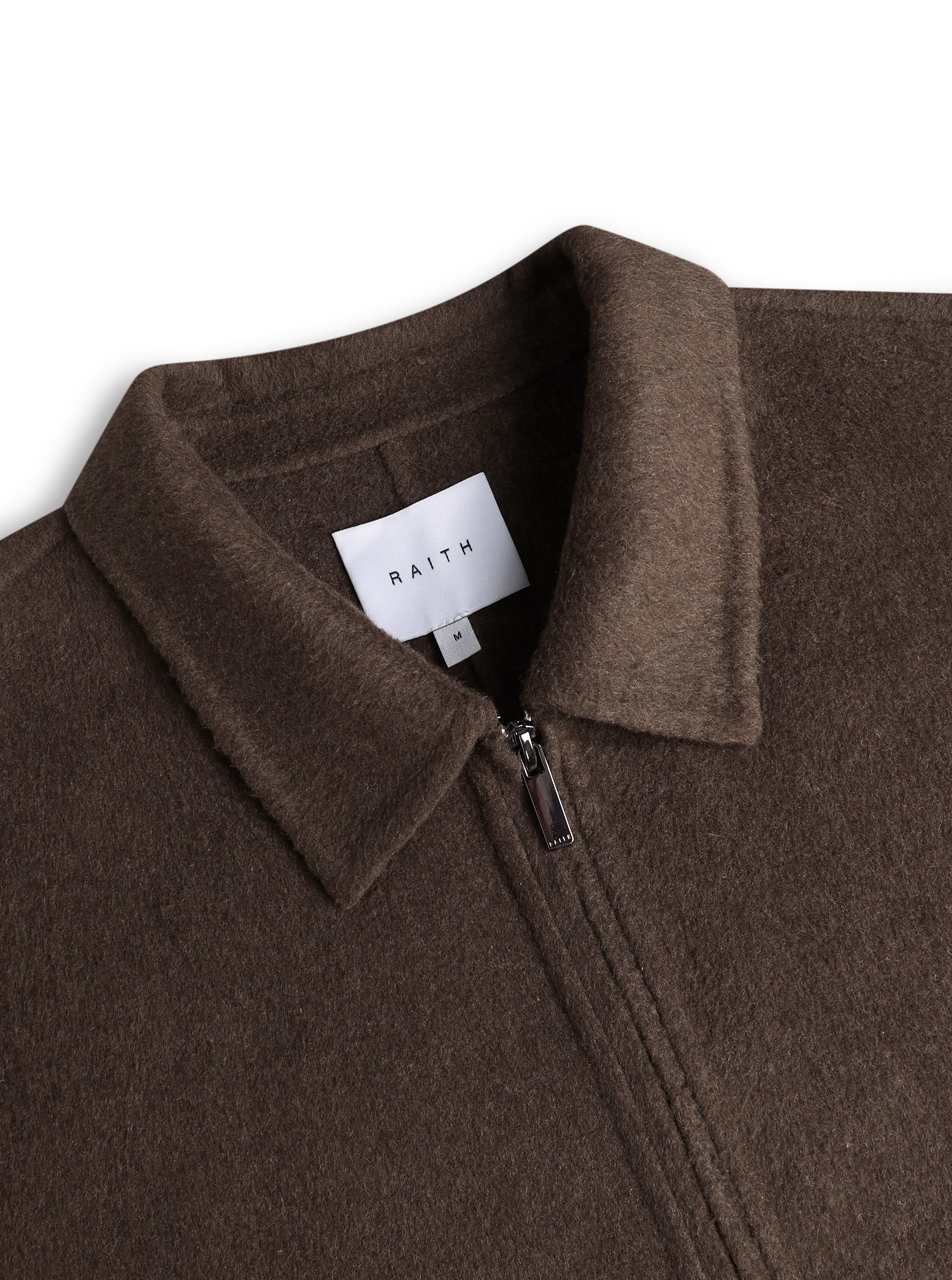 Finn Splittable Seam Zip Through Jacket - Khaki