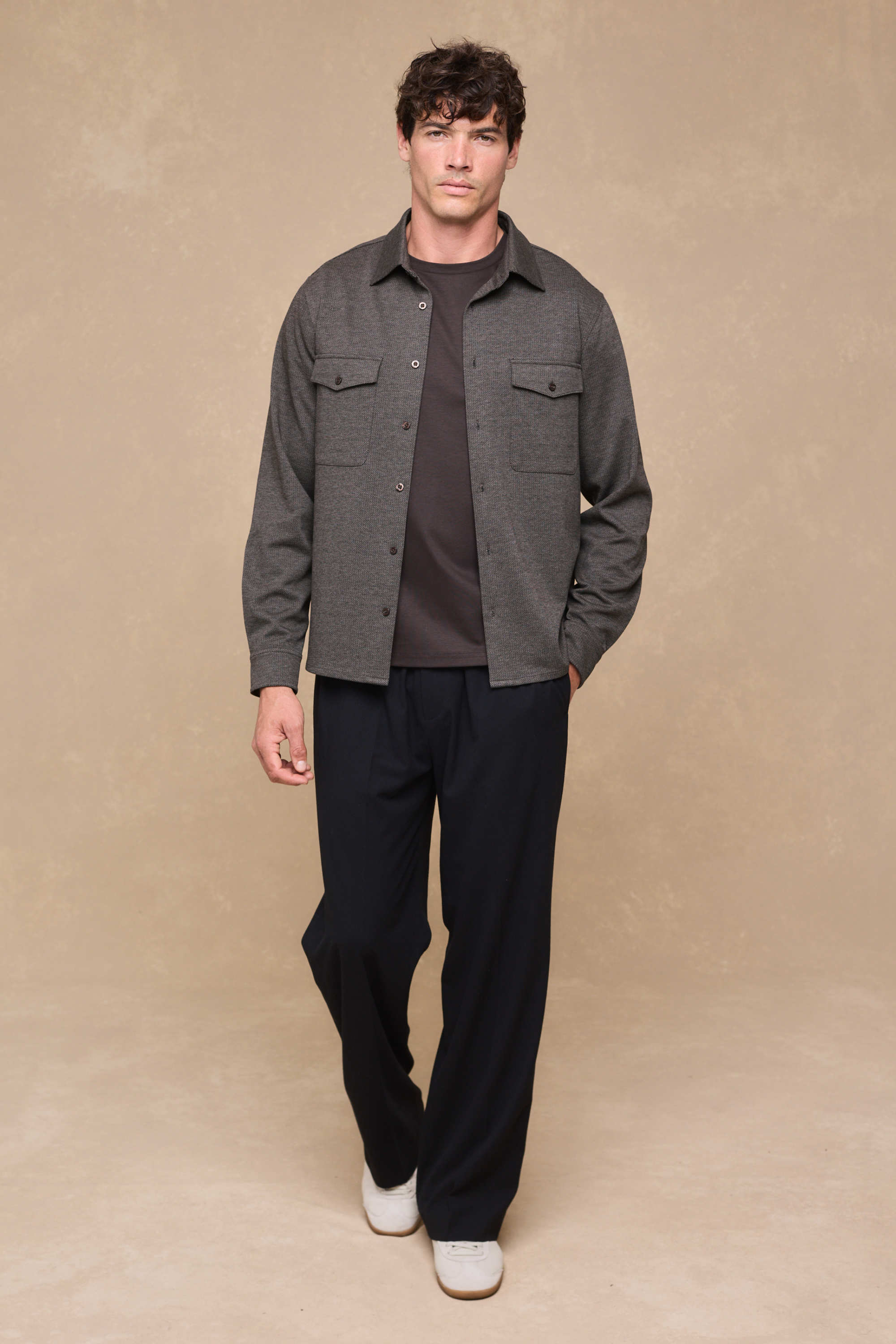 Levon Shirt - Brown