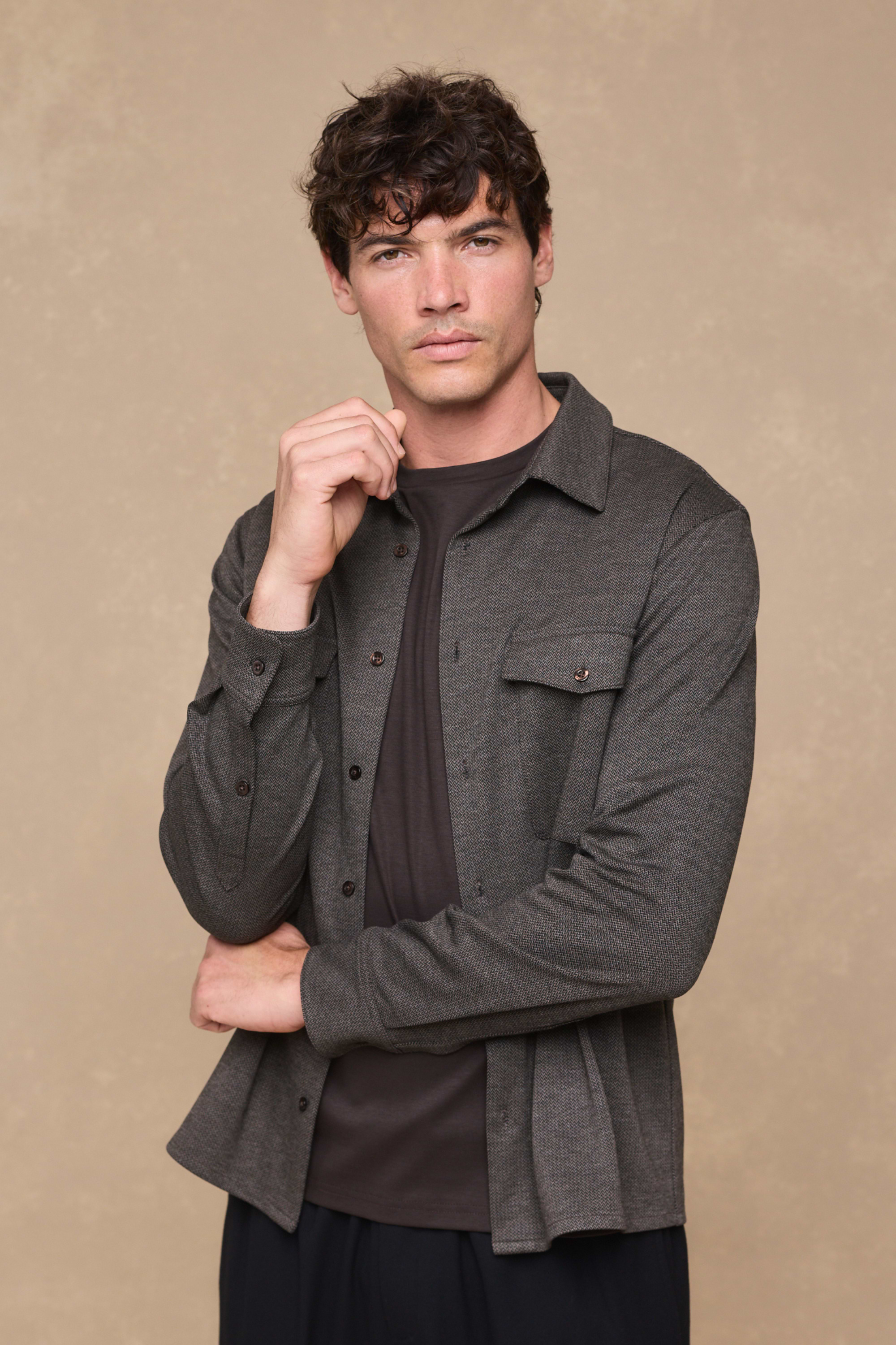Levon Shirt - Brown