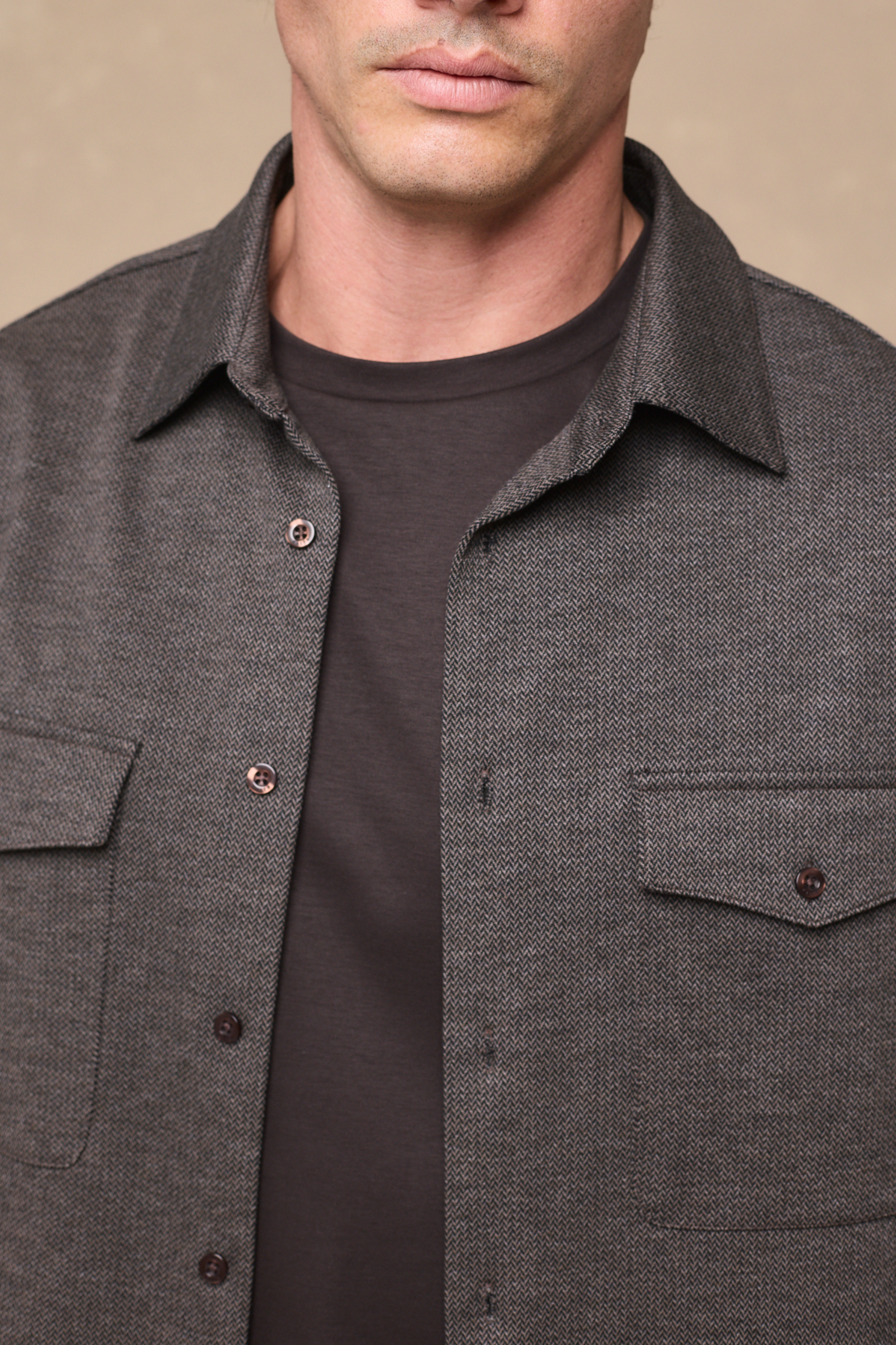 Levon Shirt - Brown