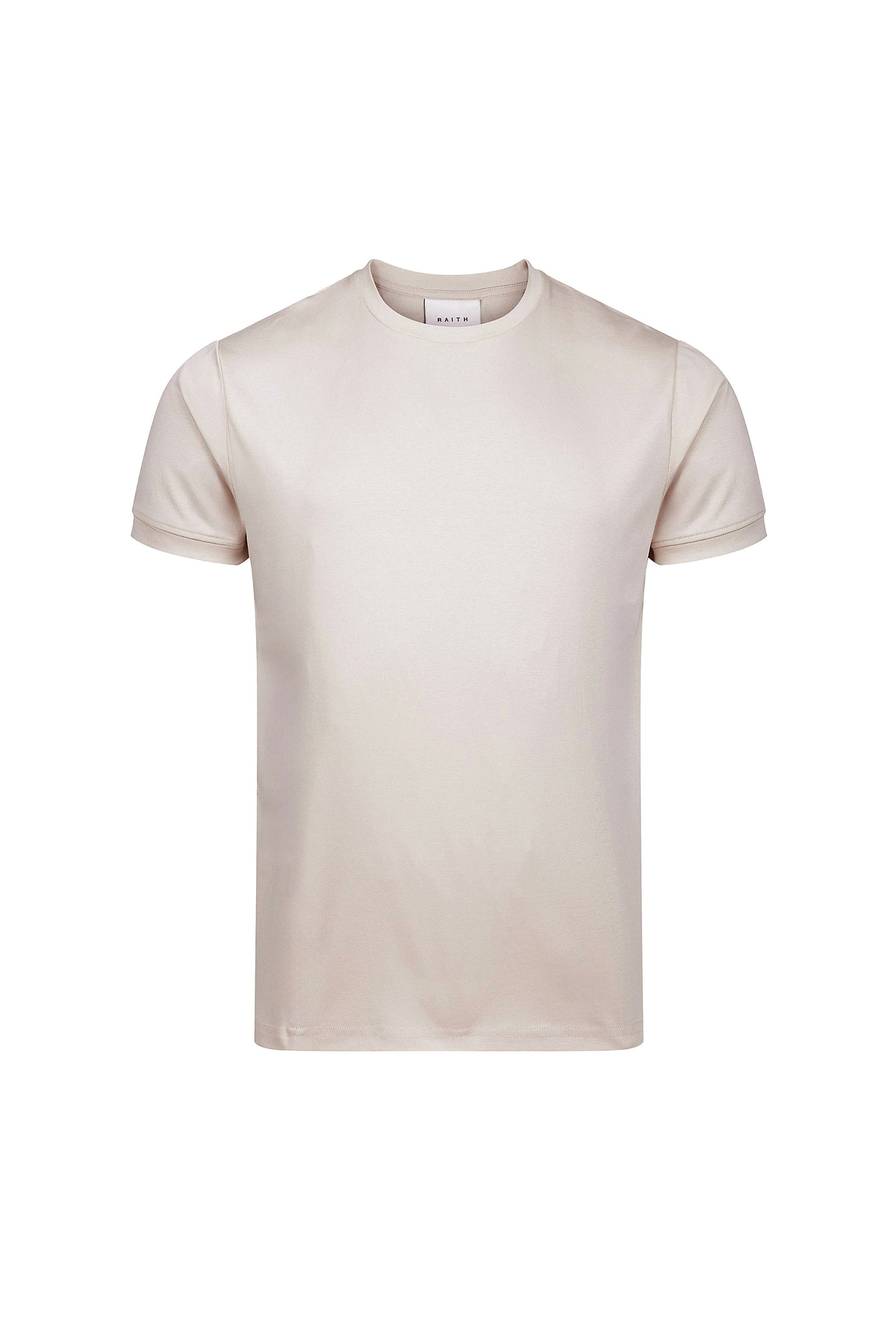 Luxe Mercerised T-Shirt - Beige