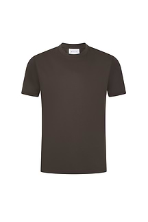 Luxe Mercerised T-Shirt - Brown