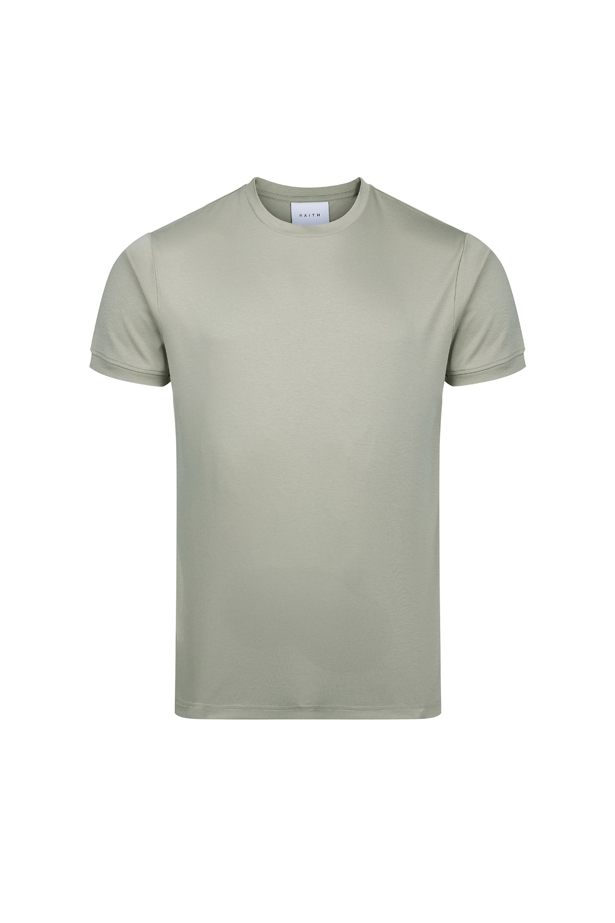 Luxe Mercerised T-Shirt - Light Sage