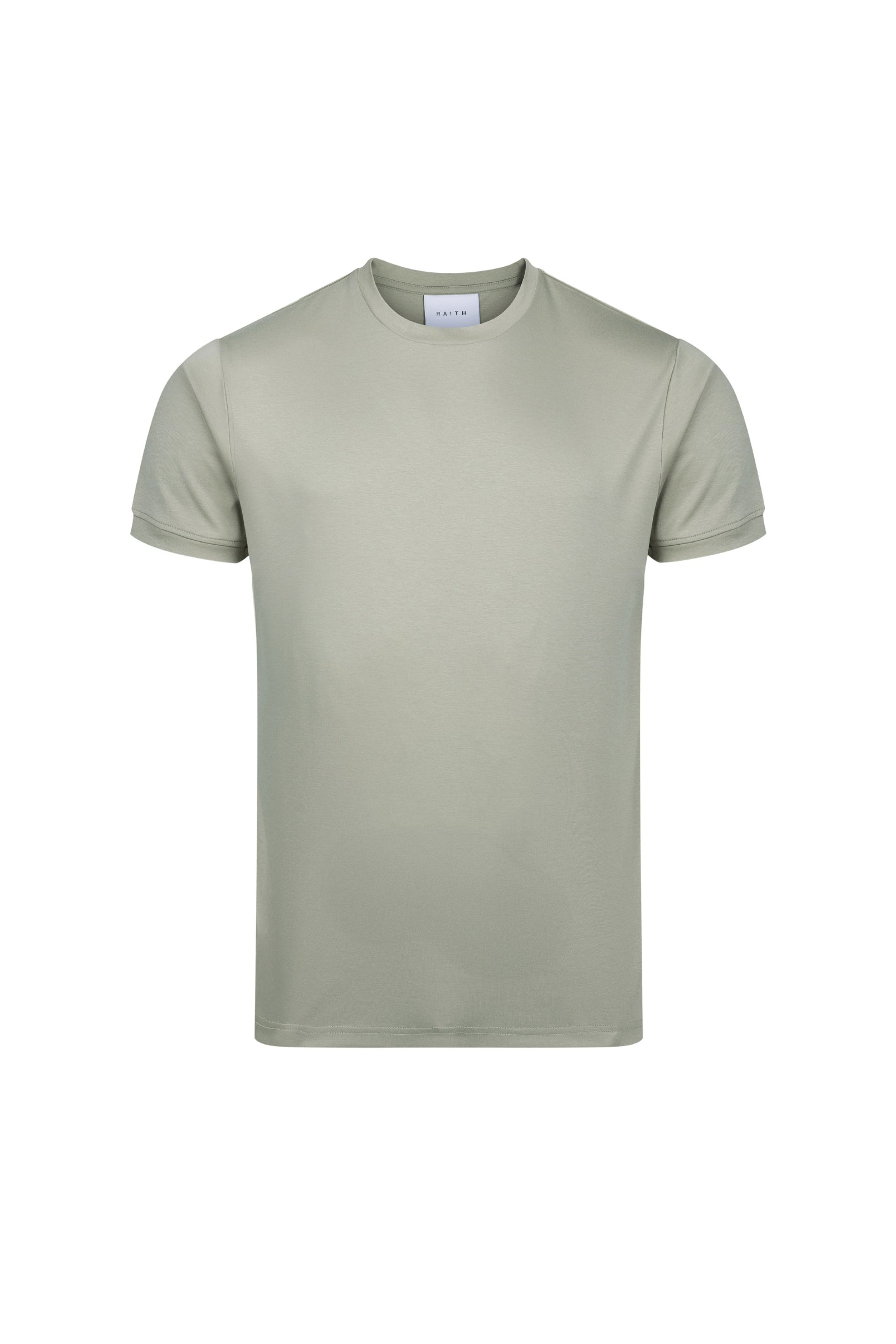 Luxe Mercerised T-Shirt - Light Sage