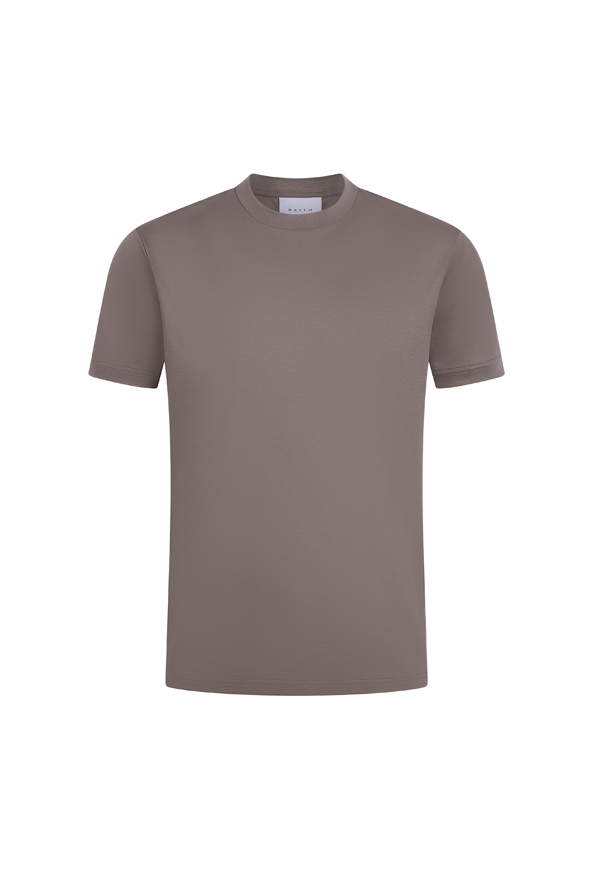 Luxe Mercerised T-Shirt - Mushroom