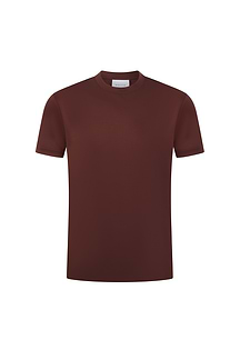 Luxe Mercerised T-Shirt - Rust