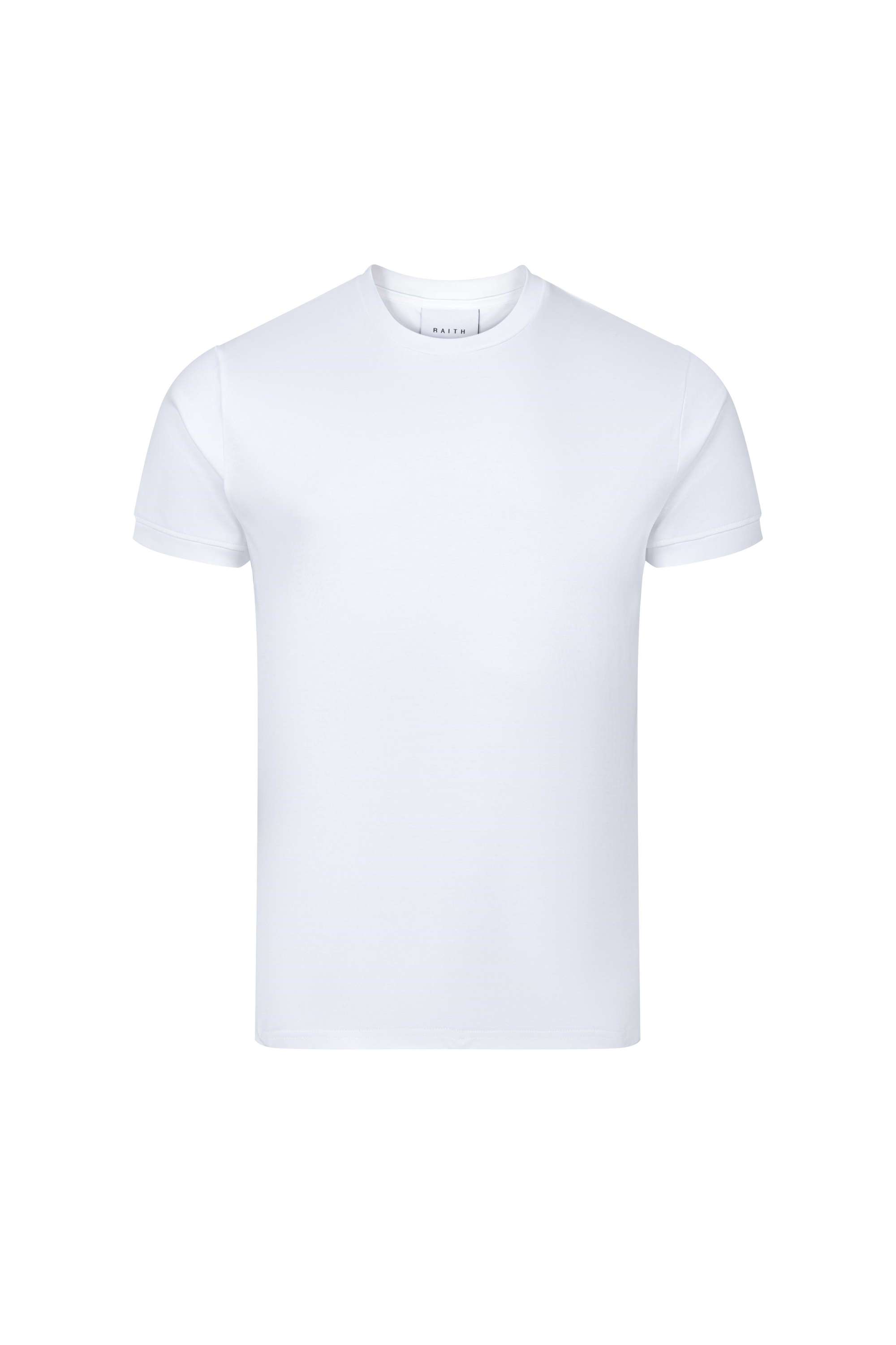 Luxe Mercerised T-Shirt - White
