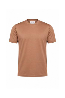 Luxe Mercerised T-Shirt - Rust Orange