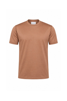 Luxe Mercerised T-Shirt - Rust Orange