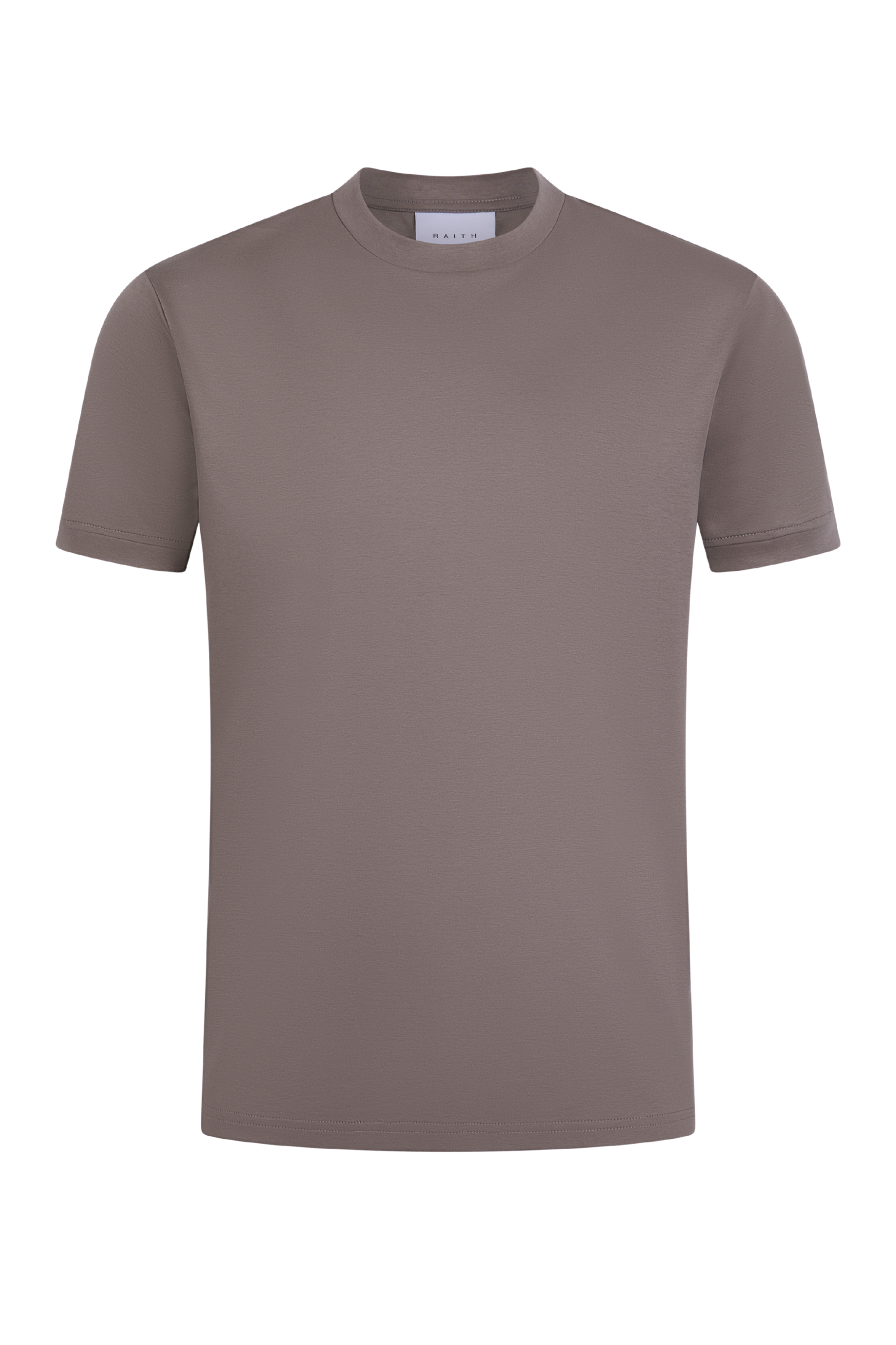 Luxe Mercerised T-Shirt - Mushroom