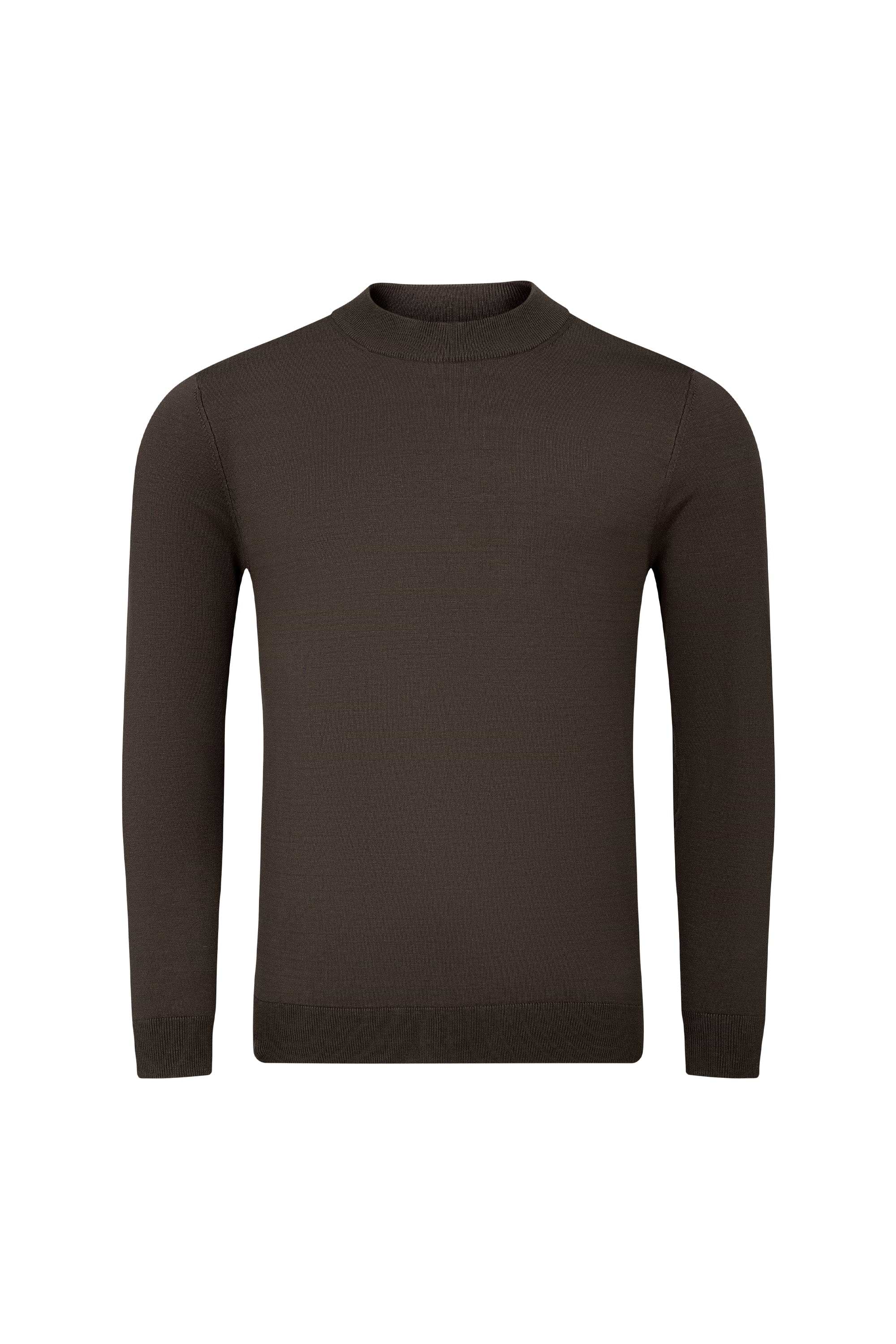 Noah Lightweight Crew Neck Sweater - Mocha