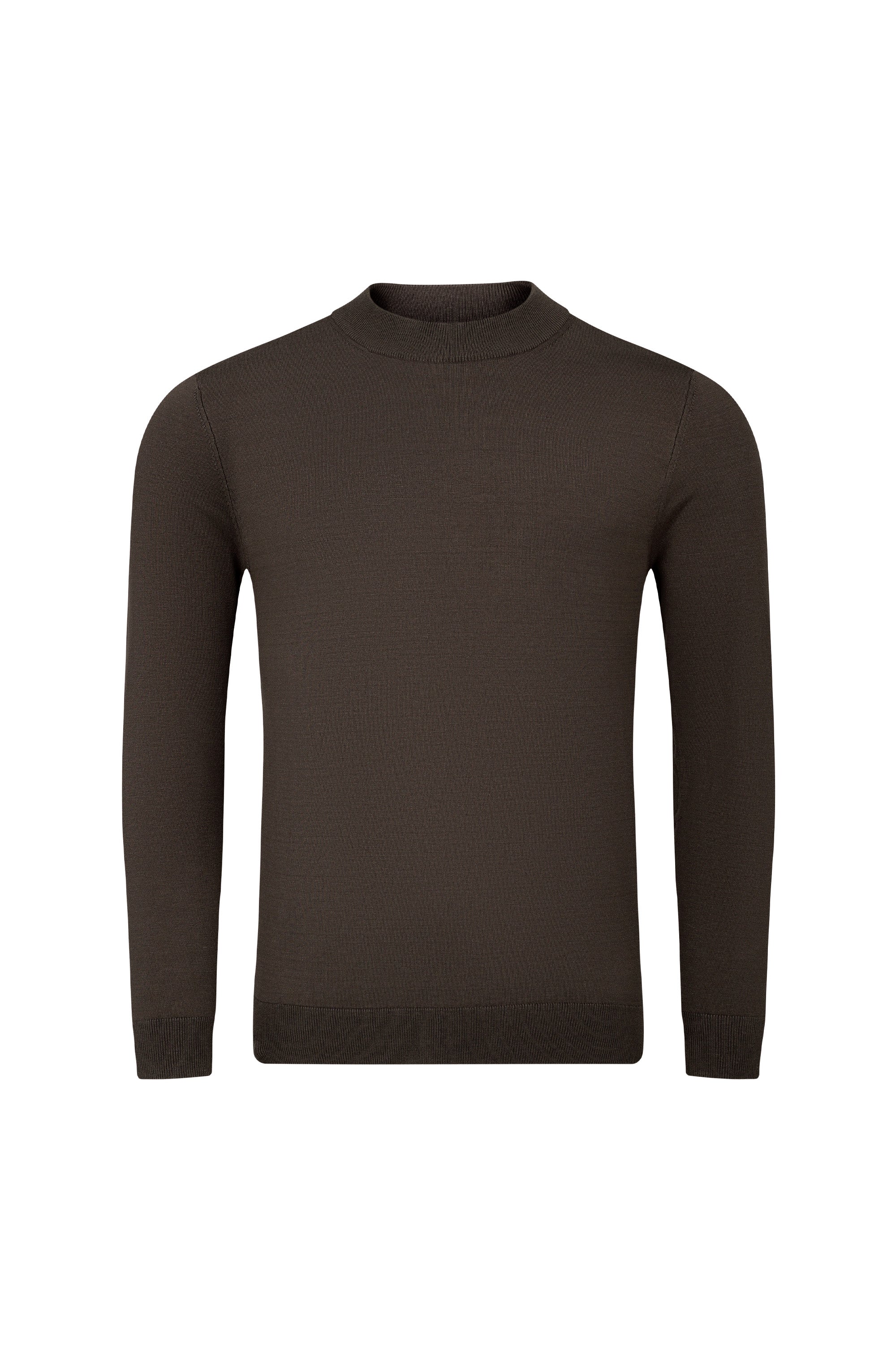 Noah Lightweight Crew Neck Sweater - Mocha