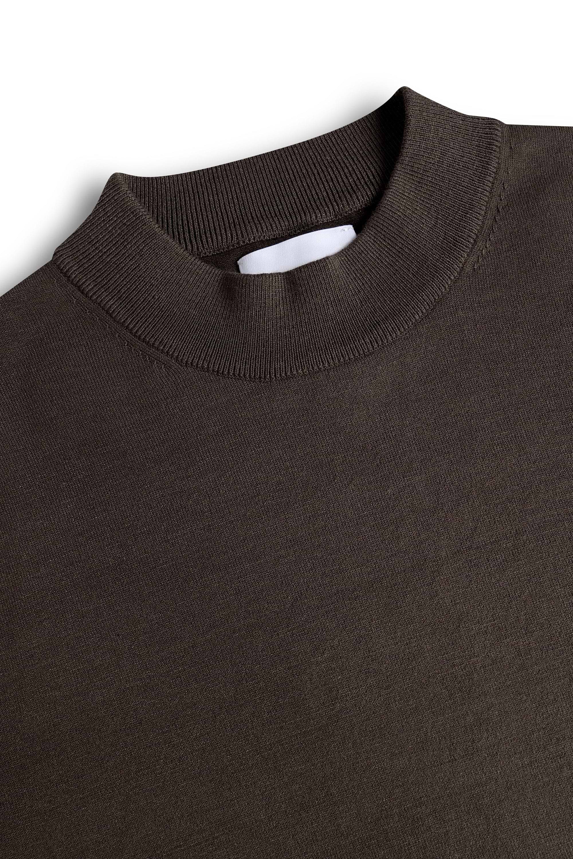 Noah Lightweight Crew Neck Sweater - Mocha