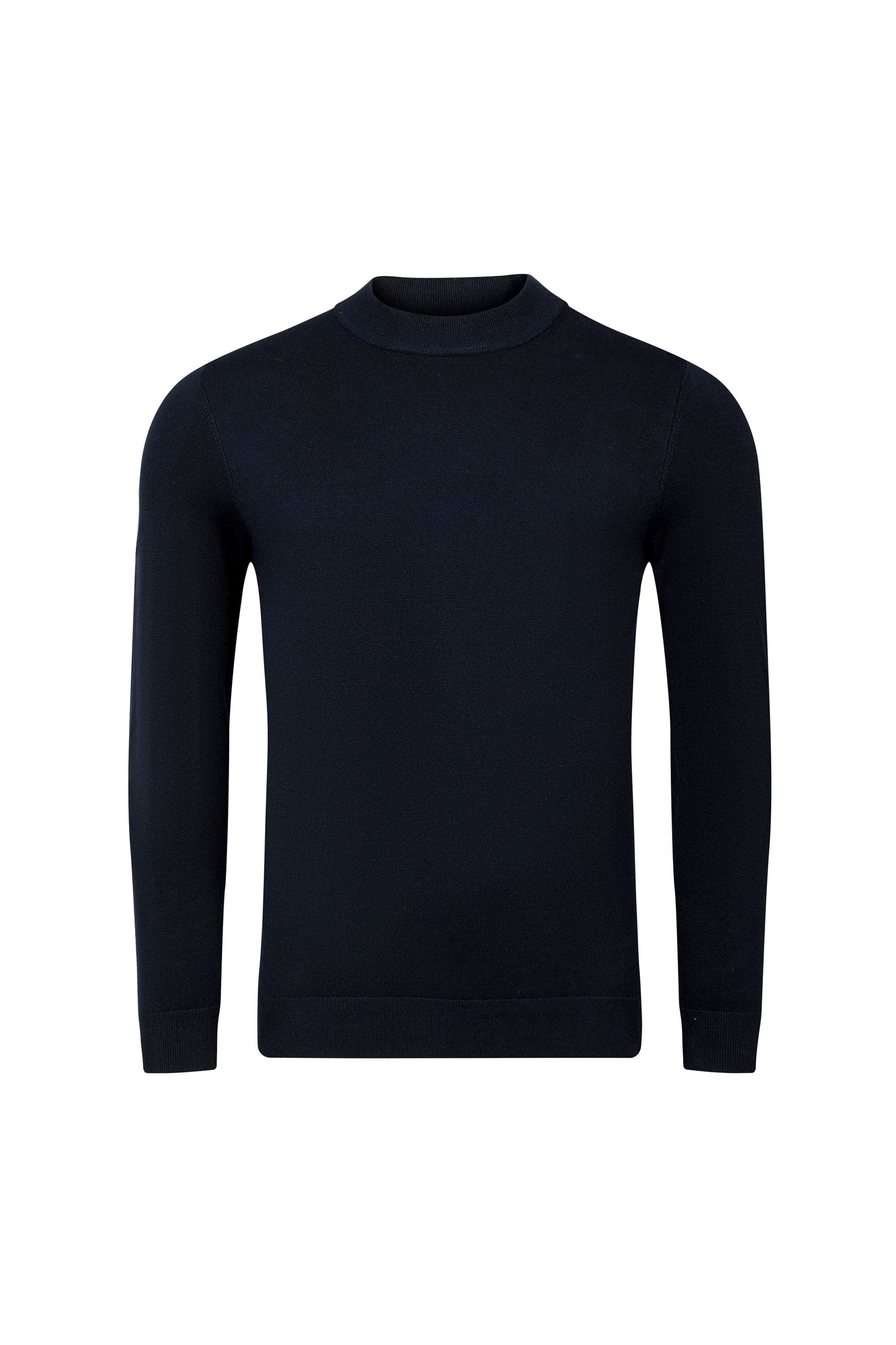 Noah Lightweight Crew Neck Sweater - Navy