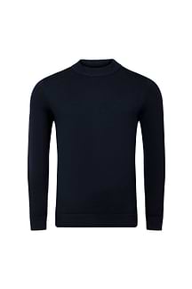Noah Lightweight Crew Neck Sweater - Navy