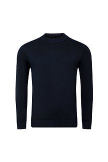 Noah Lightweight Crew Neck Sweater - Navy