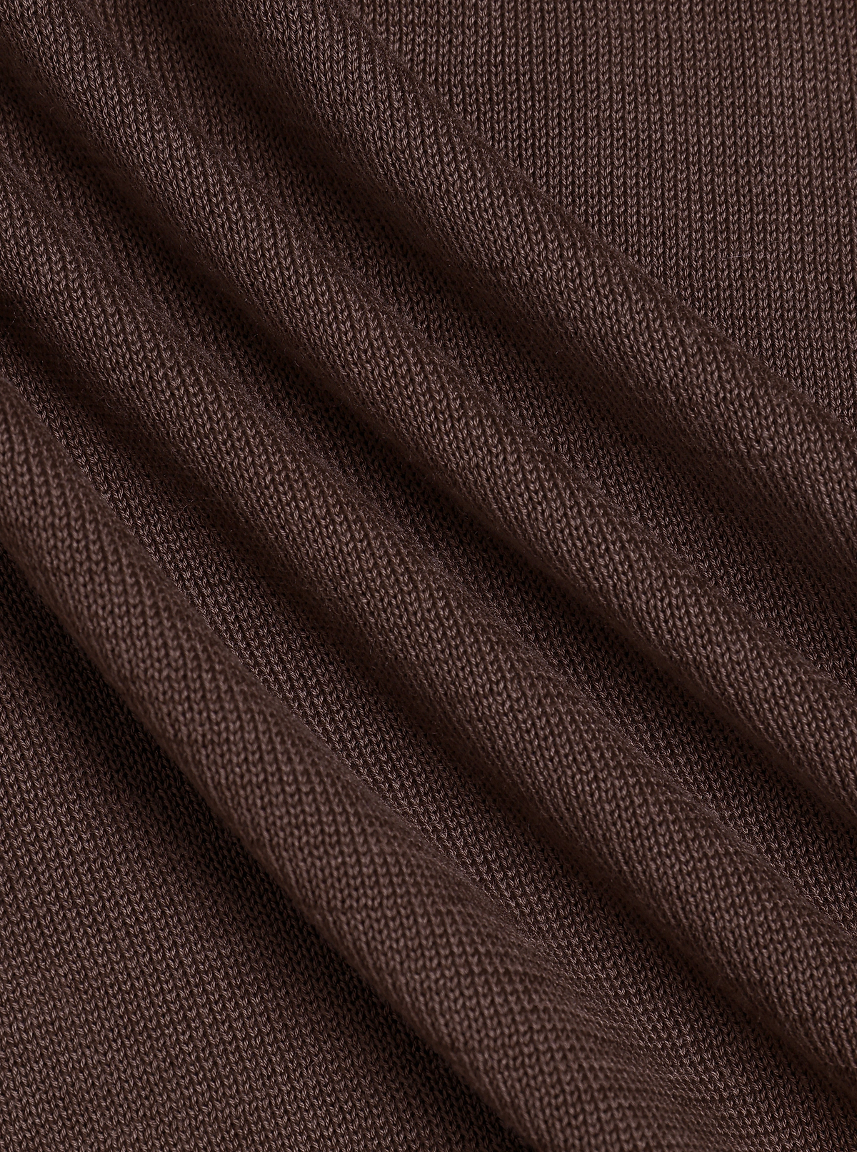 Pedro Button Through Short Sleeve Knitted Shirt - Brown
