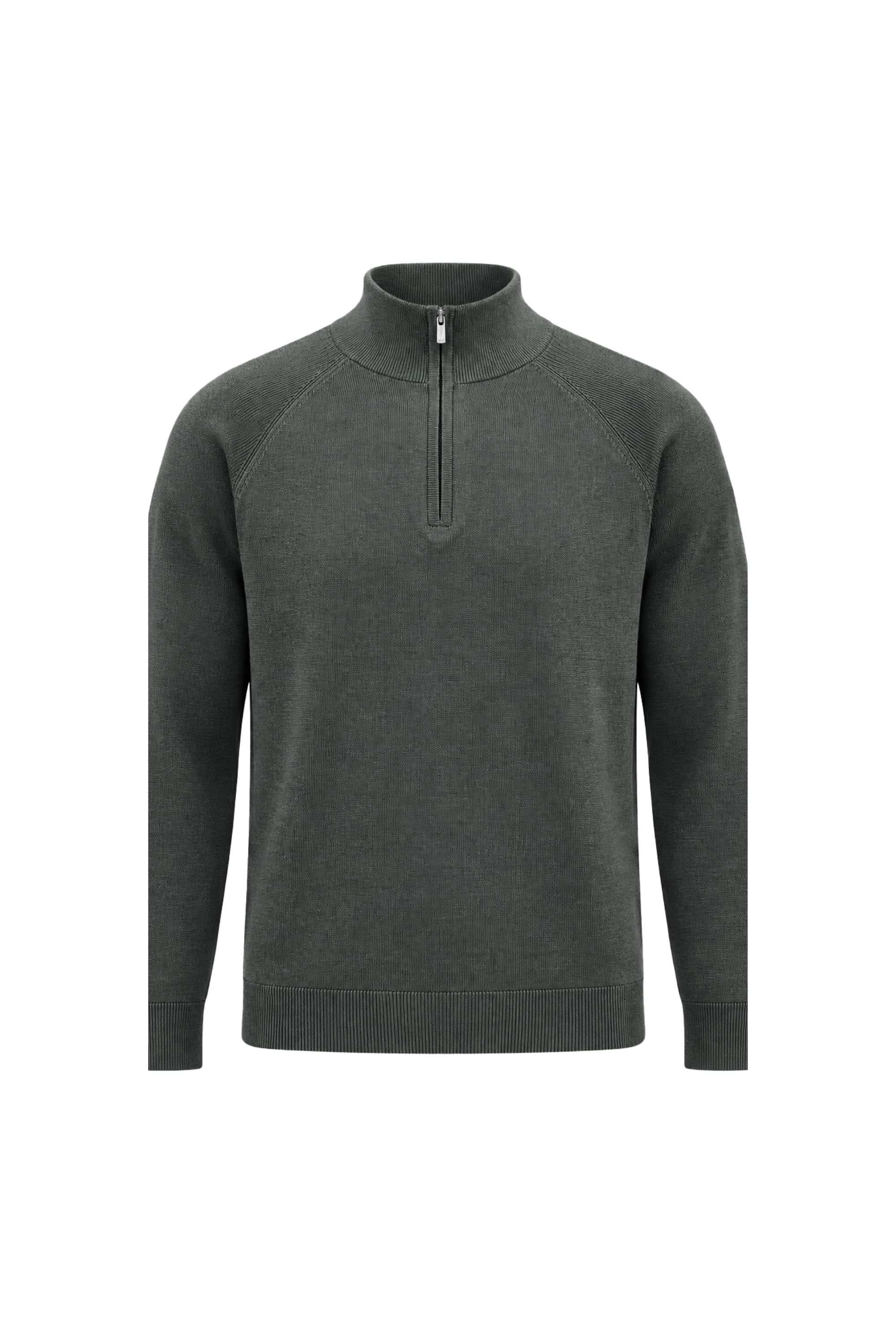 Viggo Jersey Knit Jumper - Sage
